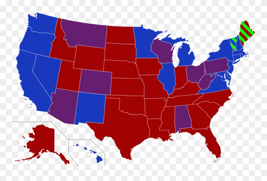 File - U - S - Senate At The Beginning Of The 116th - 116th Congress Senate Map Clipart