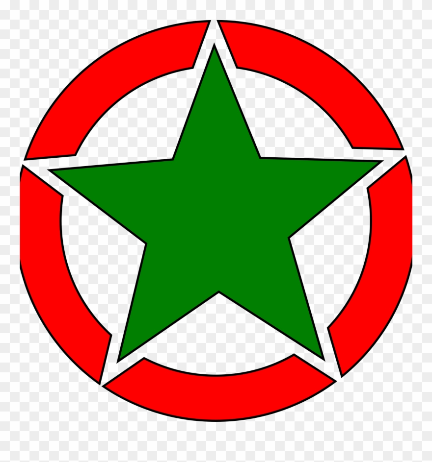 This Free Icons Png Design Of Star Emblem - Punisher Star Vinyl Decal Clipart