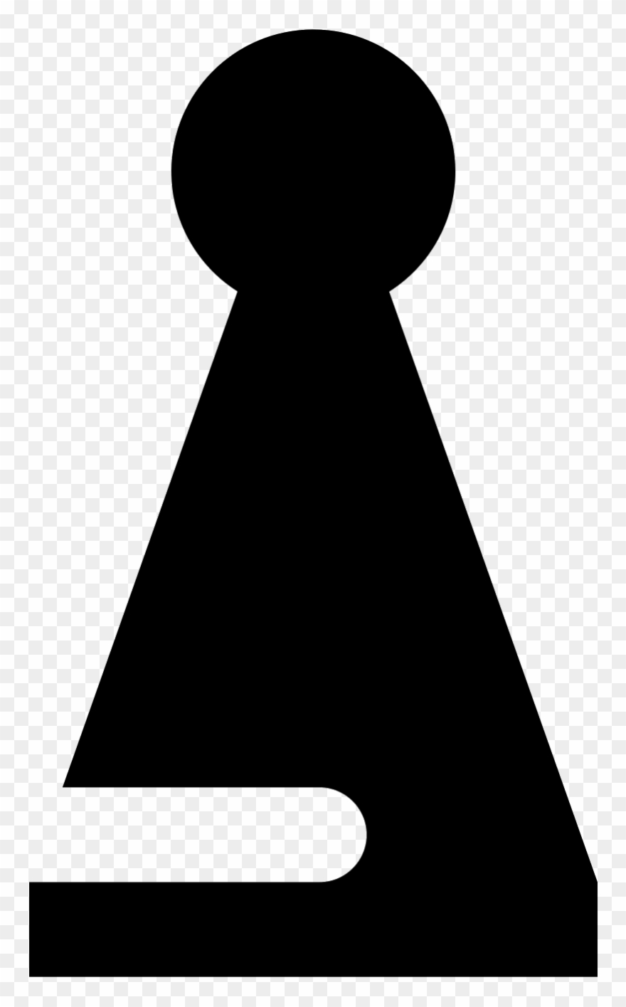 Board Figure Icon - Sign Clipart