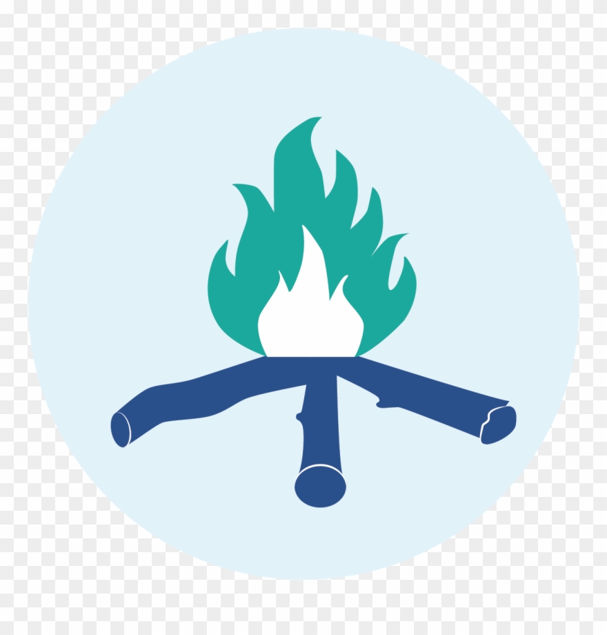 Bonfire - Emblem Clipart