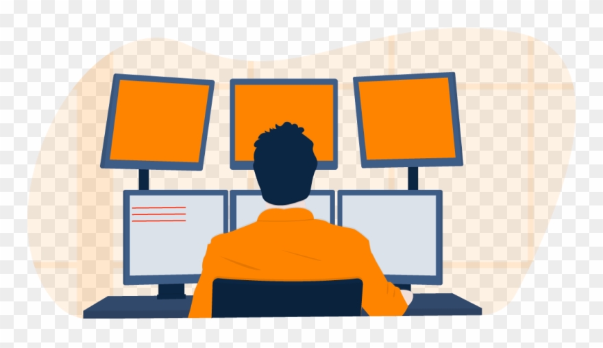 Non Intrusive - Software Development Clipart