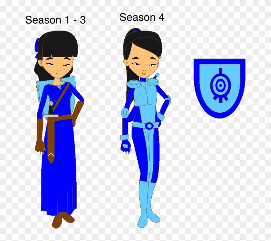 Me In Lyoko Warrior Outfit By Magic Kristina Kw - Code Lyoko Fan Character Clipart