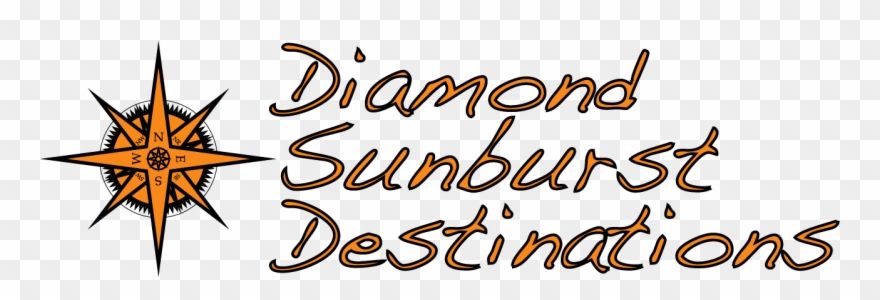 Diamond Sunburst Destinations - Friction Gloves Clipart