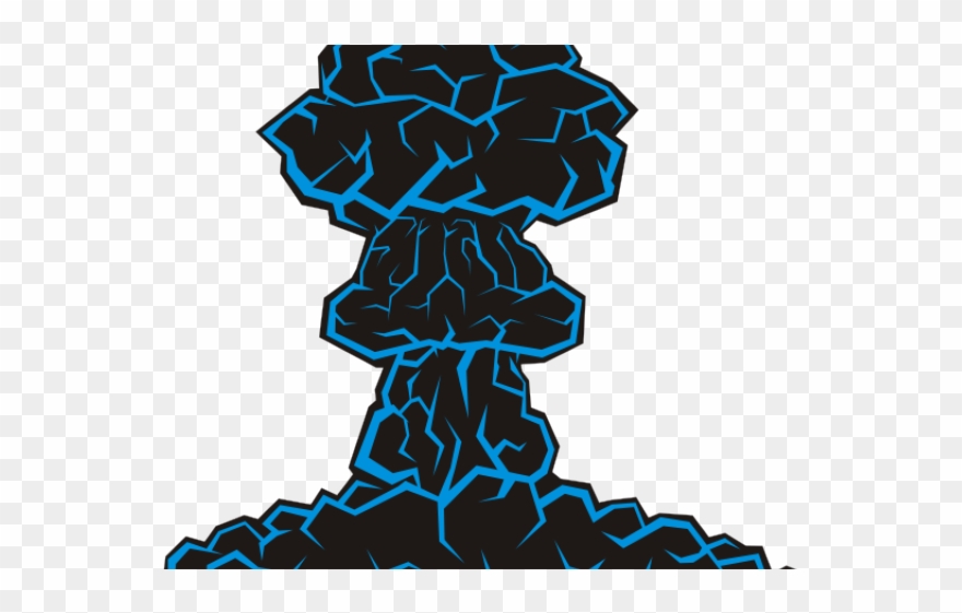 Destruction Clipart Mushroom - Nuclear Explosion Gif Png Transparent Png