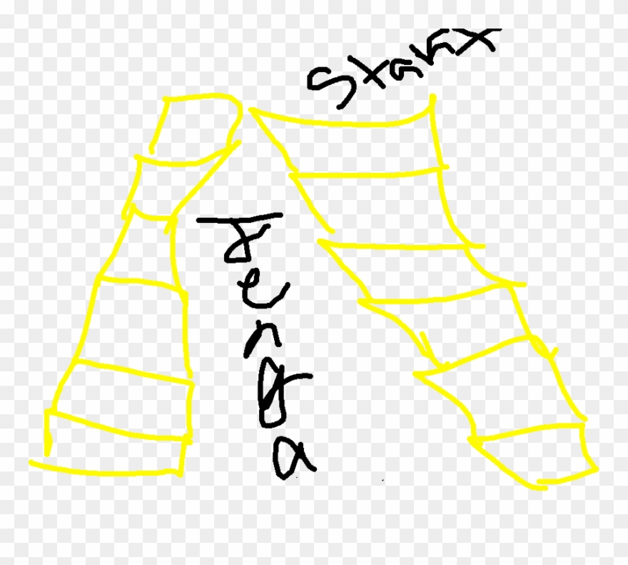 The Jenga Tynker - Illustration Clipart