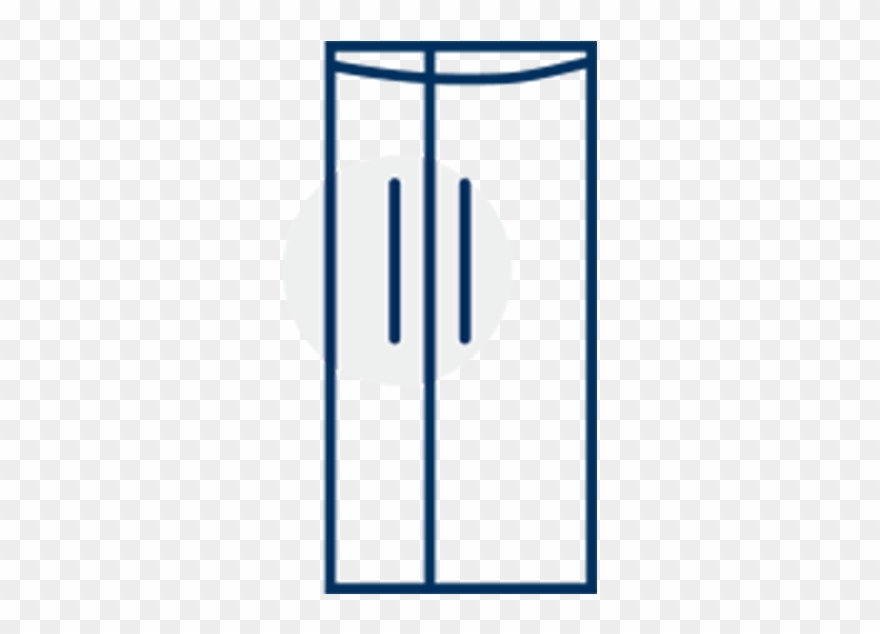 Side By Side Doors - Colorfulness Clipart