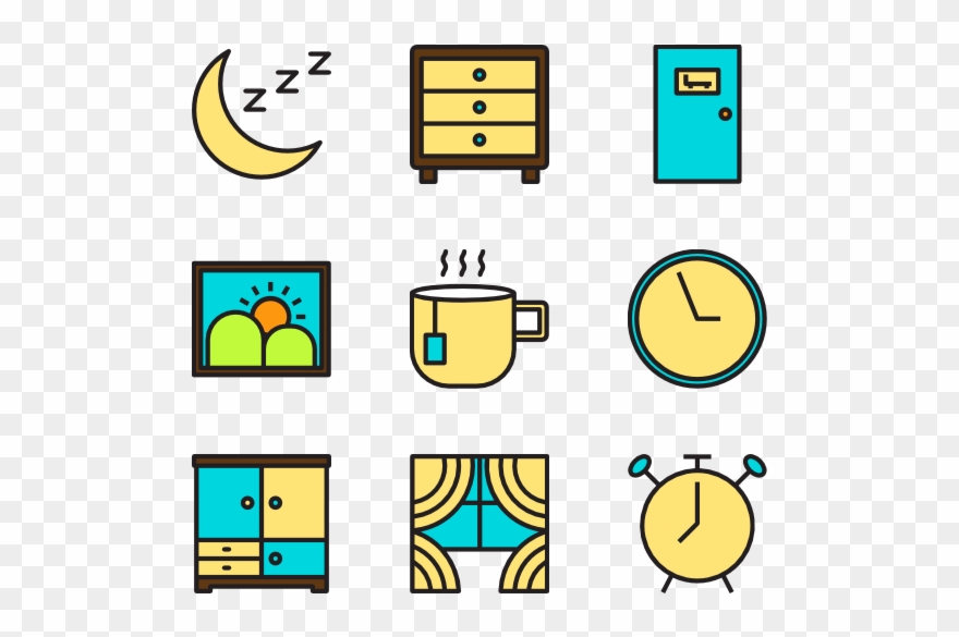 Png Freeuse Stock Icon Packs Svg Png Eps Bedroom Clipart