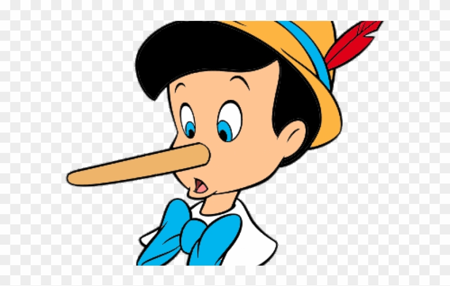 Lies Clipart Pinocchio Nose - Pinocchio Nose No Background - Png Download