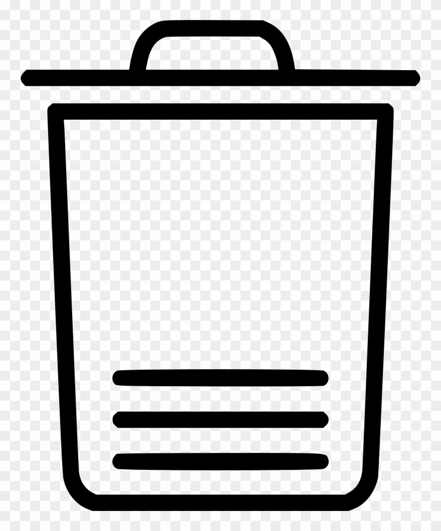 Trash Bin Free Icon Clipart