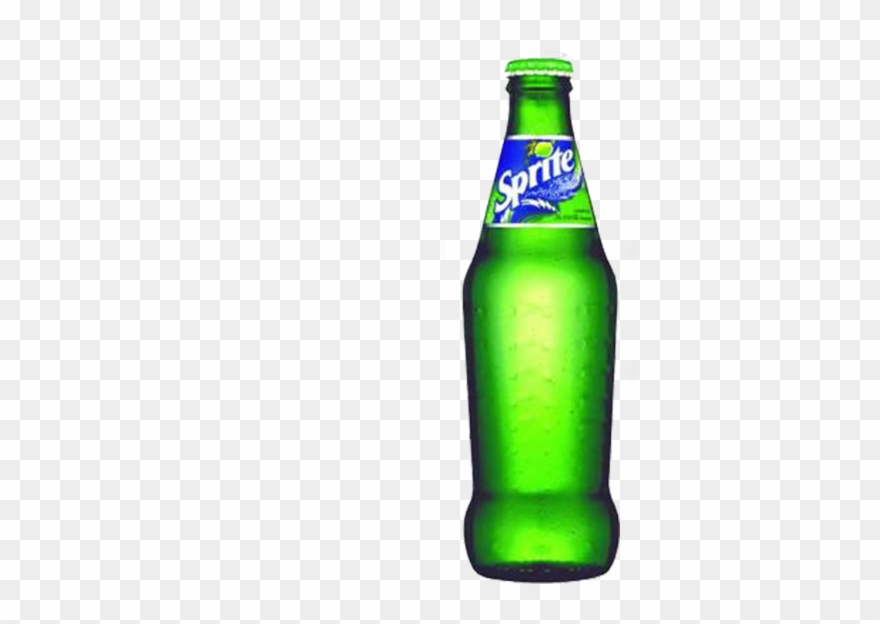 Soft Drinks Bottle Png - Sprite And Zero Glass Bottle Clipart