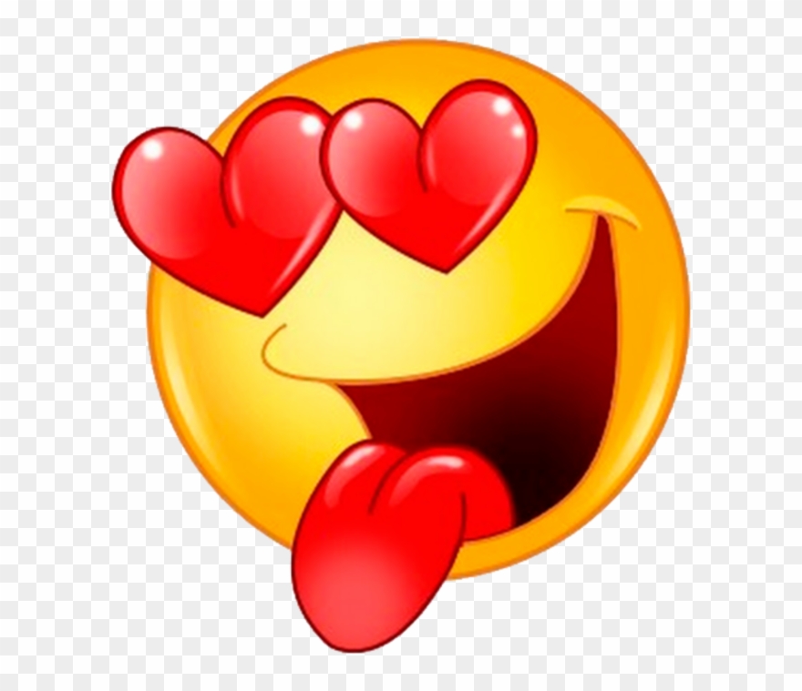 #mq #love #emojis #emoji #inlove - Heart Eyes Emoji Clipart - Png Download