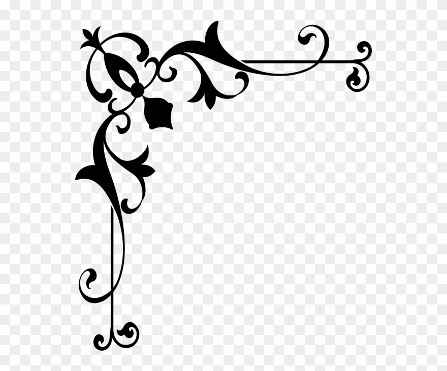Ornamental Vintage Corner Clipart