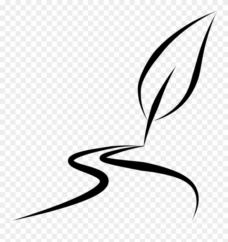 Parchment Road - Line Art Clipart