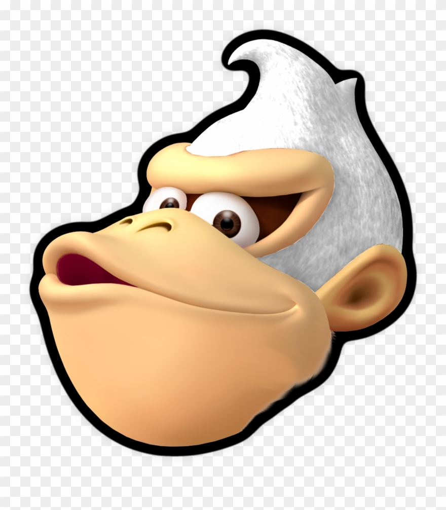 Donkey Kong Face Png Clipart