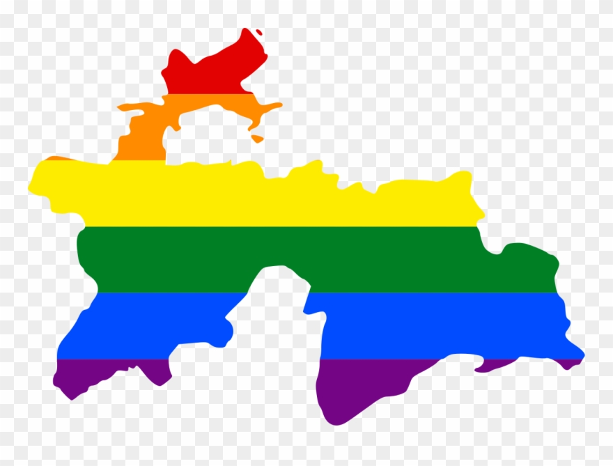 Flag Of Tajikistan Tajik Soviet Socialist Republic - Tajikistan Map And Flag Clipart