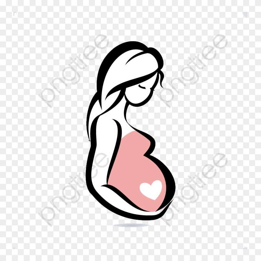 Cartoon Pregnant Pictures - Animated Pregnancy Clipart