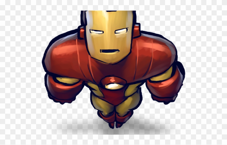 Iron Man Clipart Cartoon - Iron Man - Png Download
