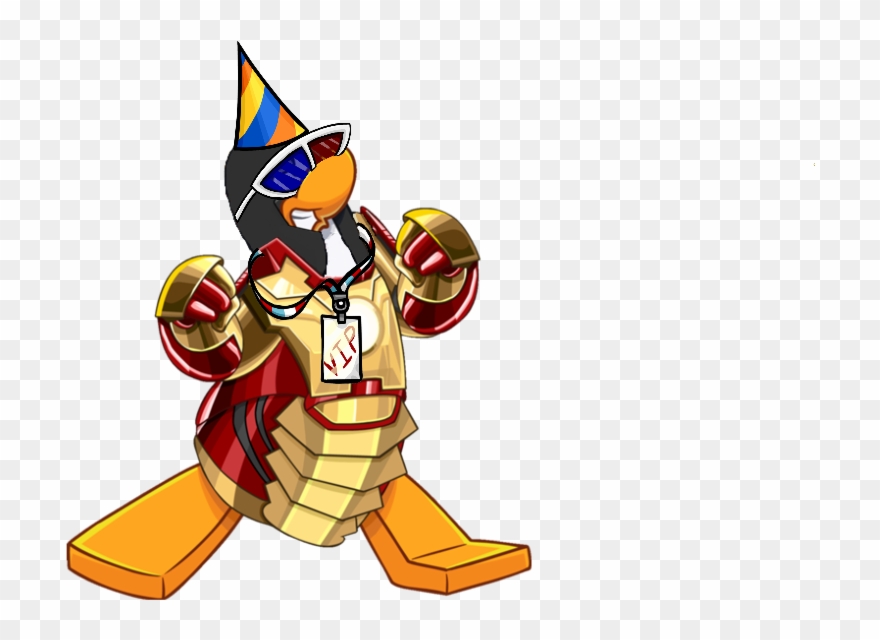 Iron Man Clipart Wikia - Iron Man Club Penguin - Png Download