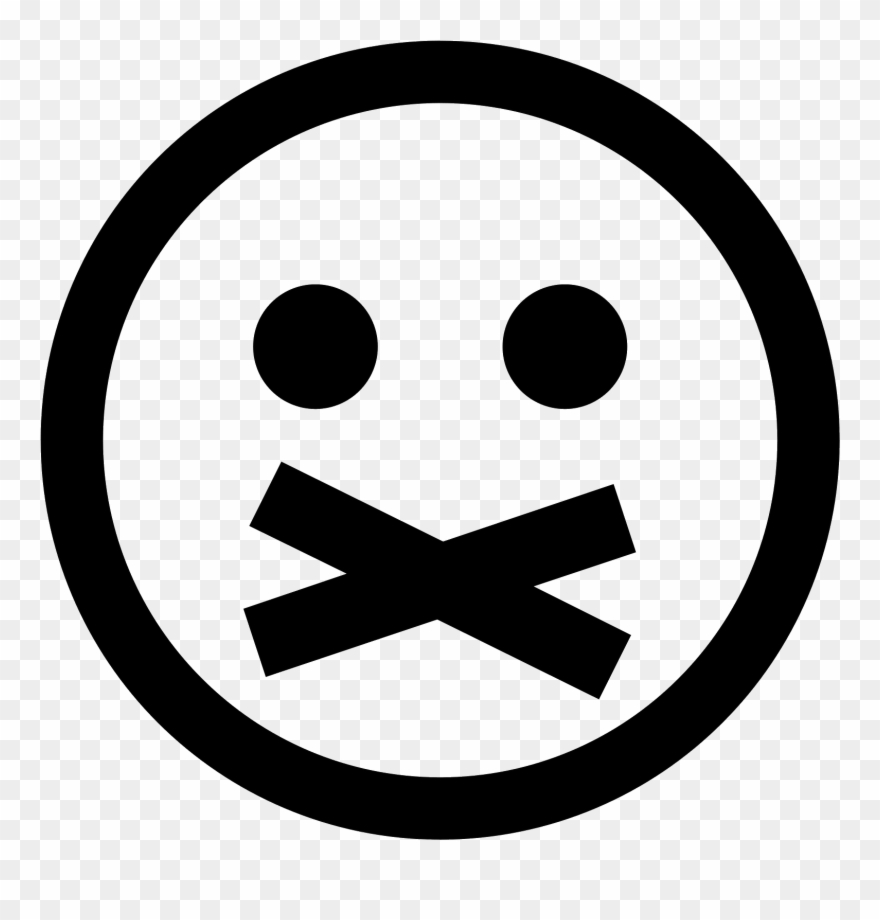 Silence Symbol Png - Down Steal This Album Clipart