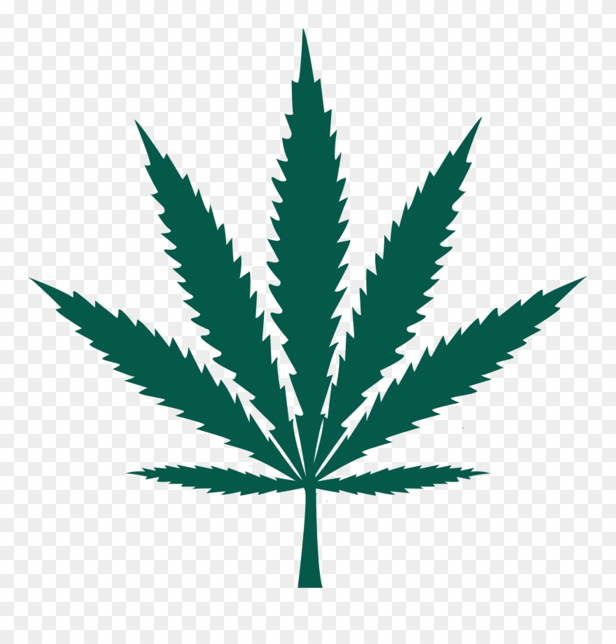 Cannabis A Good To - Weed Vector Black And White Clipart