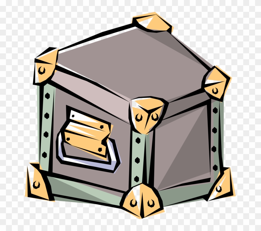Chest Vector Trunk Box Clipart