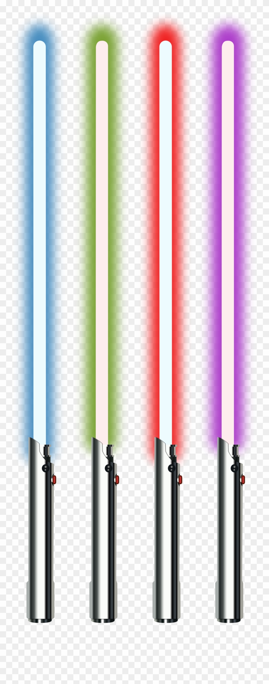 File Lightsabercollection Wikimedia Commons Open - Rotes Lichtschwert Png Clipart
