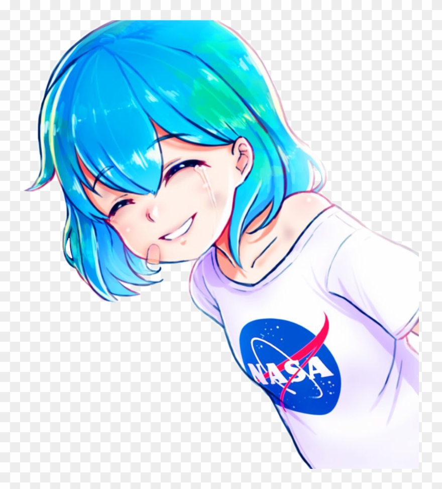 Earthchan Sticker - Earth Chan Happy Clipart