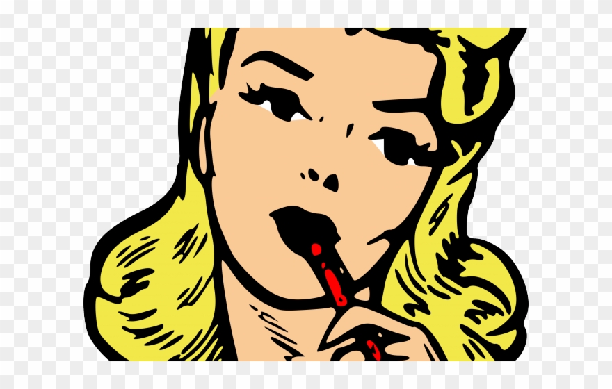 Women Clipart Mouth - Thoughts Transparent - Png Download