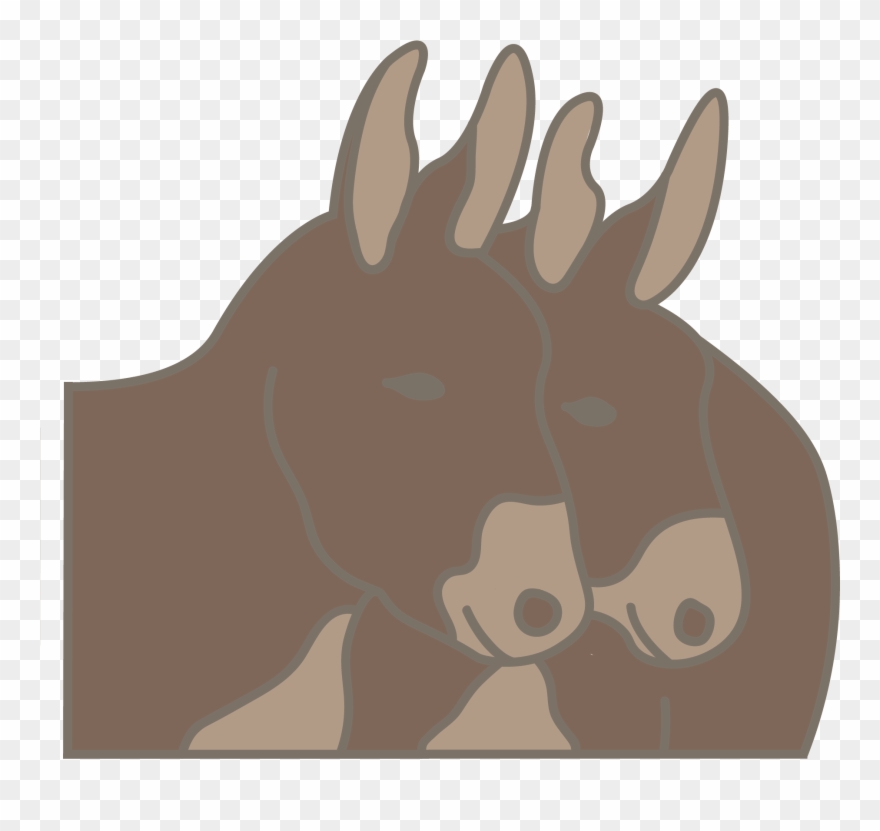 Published By Barron Park Donkeys - Mane Clipart