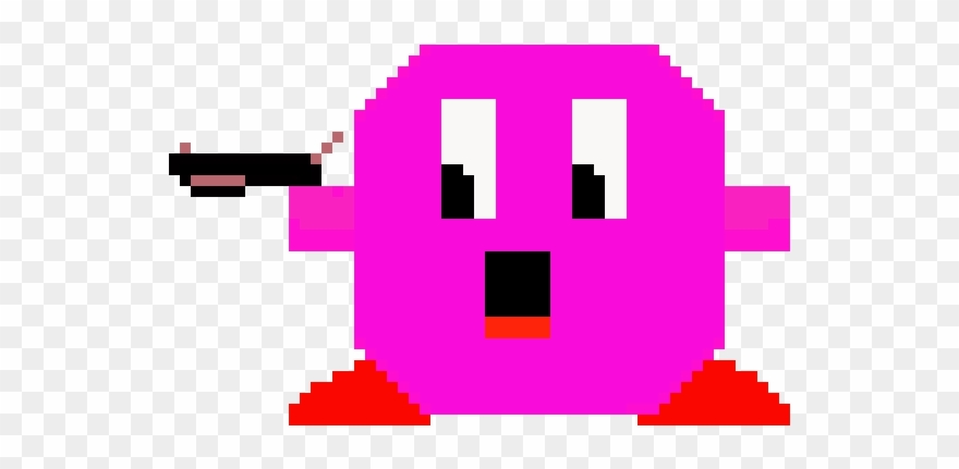 Shotgun Kirby Clipart