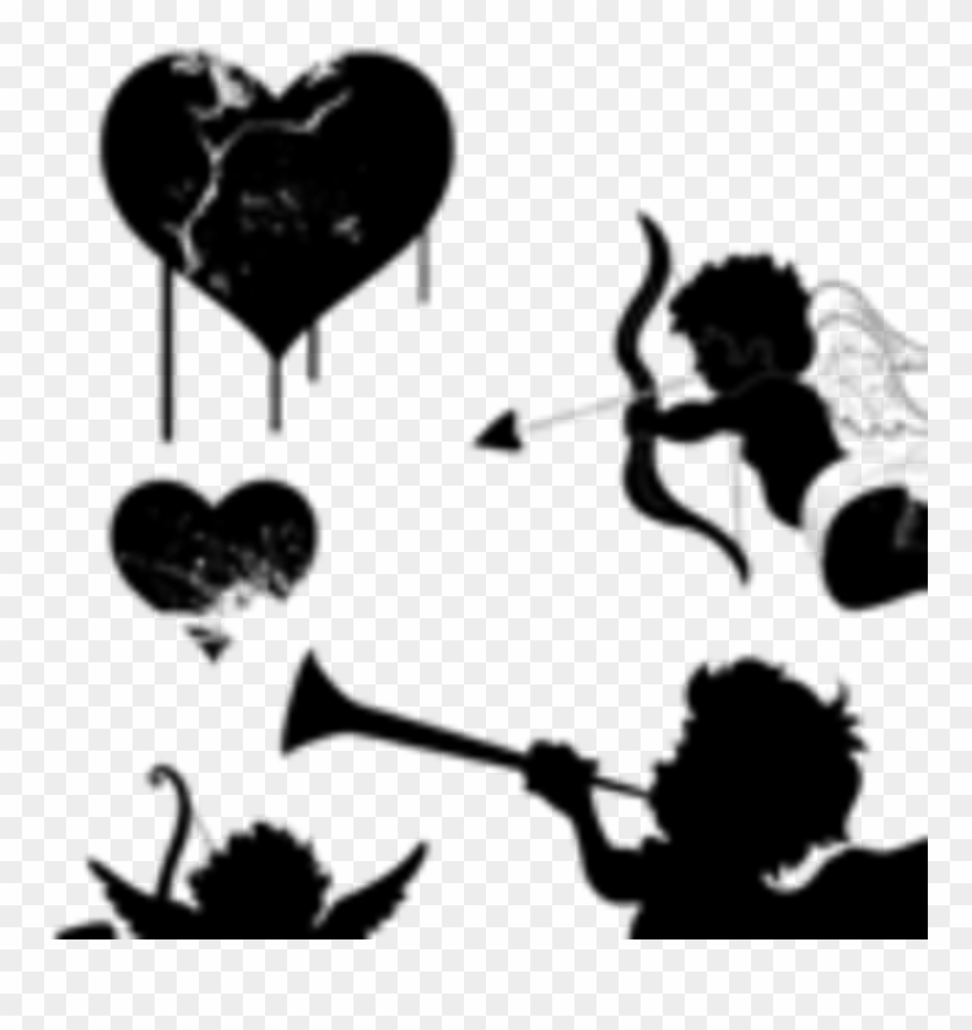 Querubin Negro Clipart