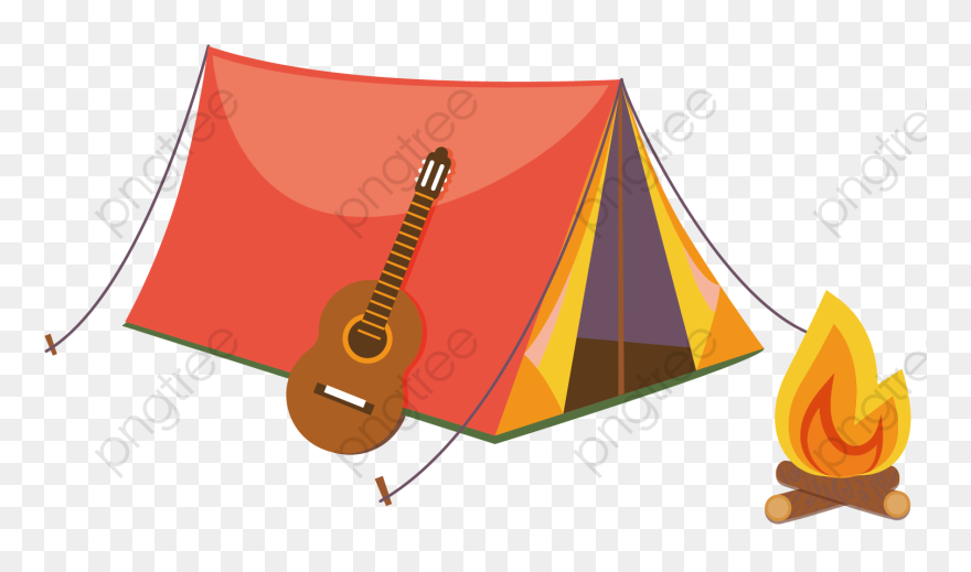 Tent Clipart Vector - Tent - Png Download
