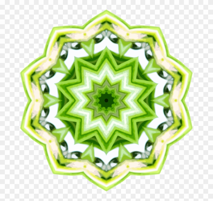 Kaleidoscope Computer Icons Mandala Web Design Medal - Illustration Clipart