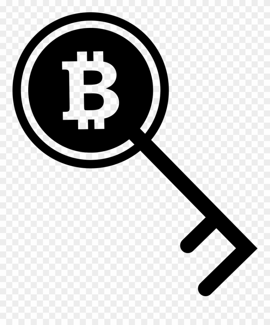Bitcoin Key Or Password Symbol Comments - Bitcoin Network Icon Clipart