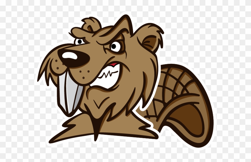 Chucky The Beaver - Cartoon Clipart