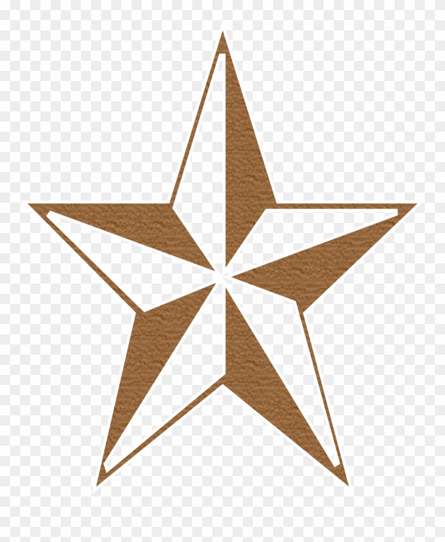 Texas Star Png - Triangle Clipart