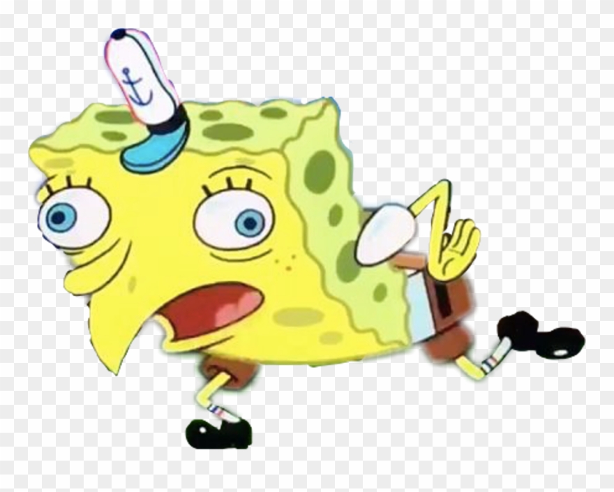 Mocking Spongebob Download Free Clipart With A Transparent - Spongebob Meme Png