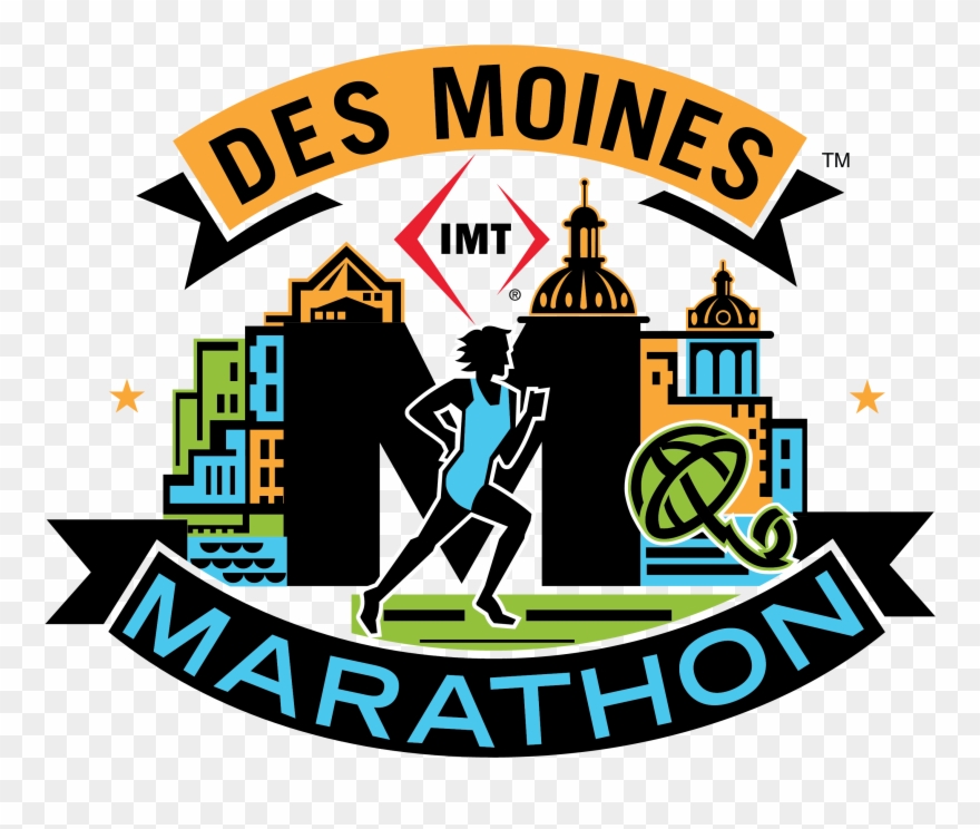 Imt Des Moines Marathon - Des Moines Marathon Logo Clipart