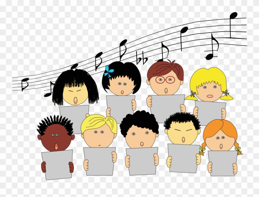 Let Us Sing - Cartoon Clipart