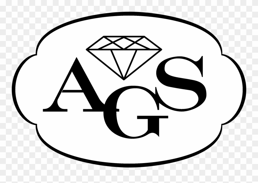 Amer Gem Society 1 Logo Black And White - Advanced Warning Systems Clipart
