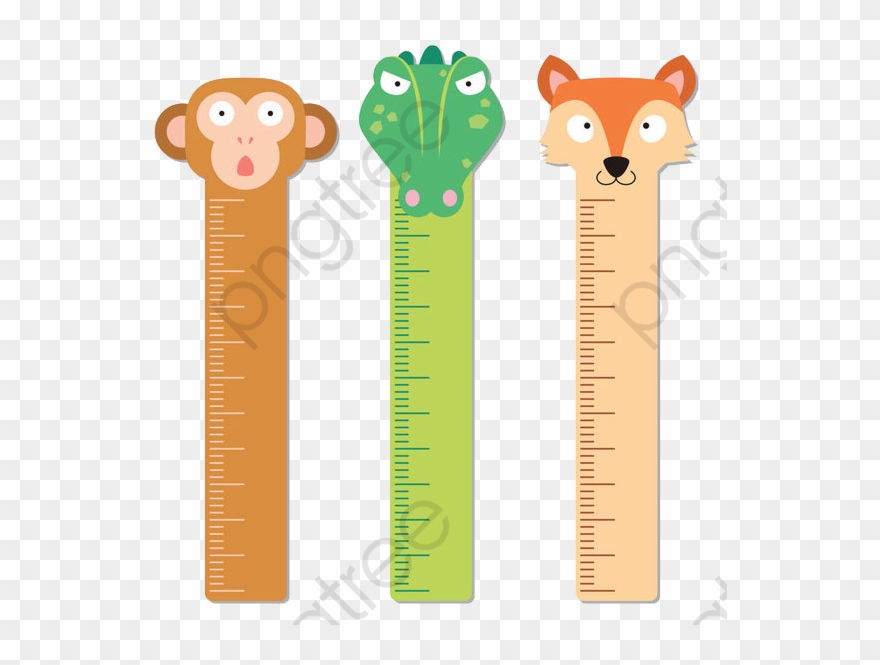 Ruler Clipart Green - Ruler - Png Download