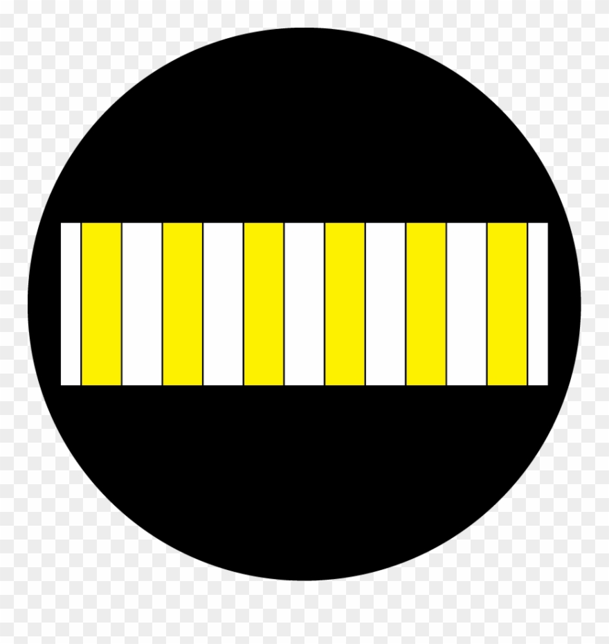 Pedestrian Crosswalk - Circle Clipart