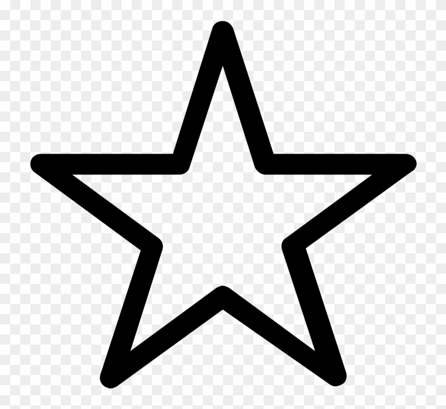 File - Иконка Звёздочки - Svg - Favorite Star Clipart