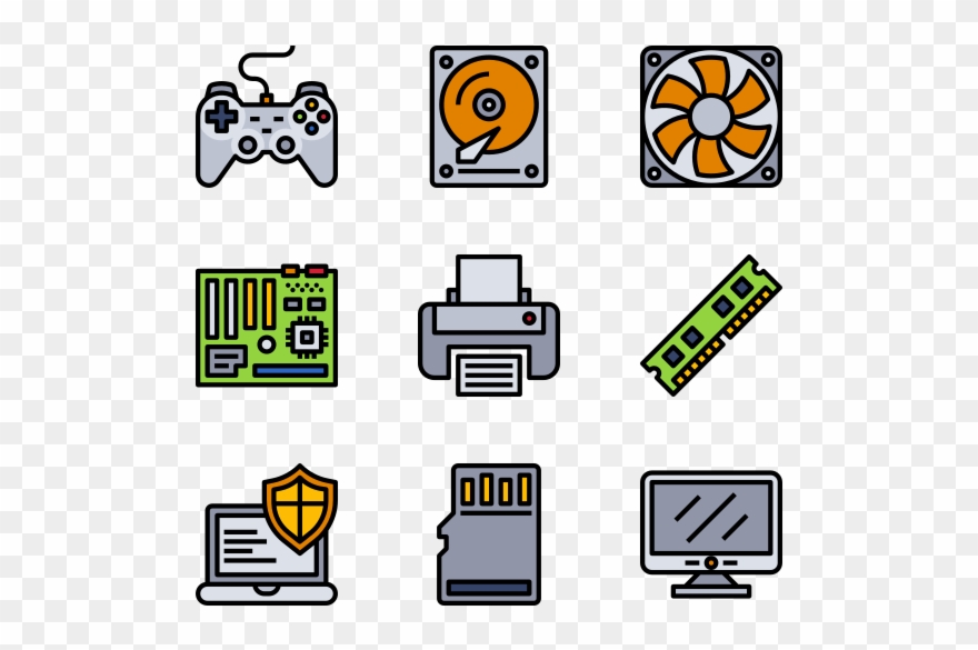 Computer Accessories Clipart