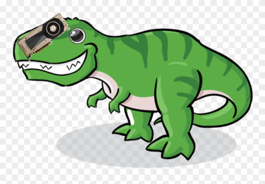 T-rex Strong Big, The Only Thing The Titan Rtx Definitely - Dinosaur Clipart Png Transparent Png