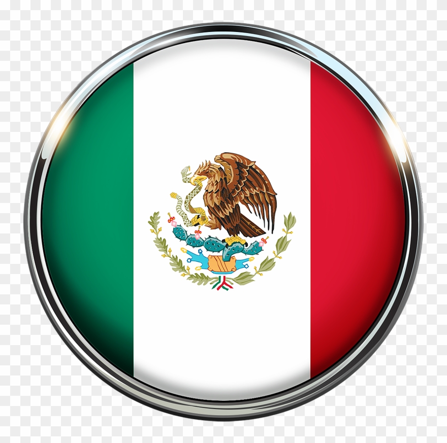 Flag Of Mexico Png - Mexico Flag Clipart