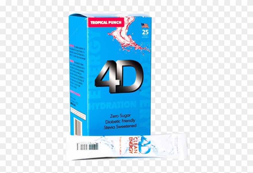 Tropical Fusion - 4d Clean Energy Dietary Supplement Clipart