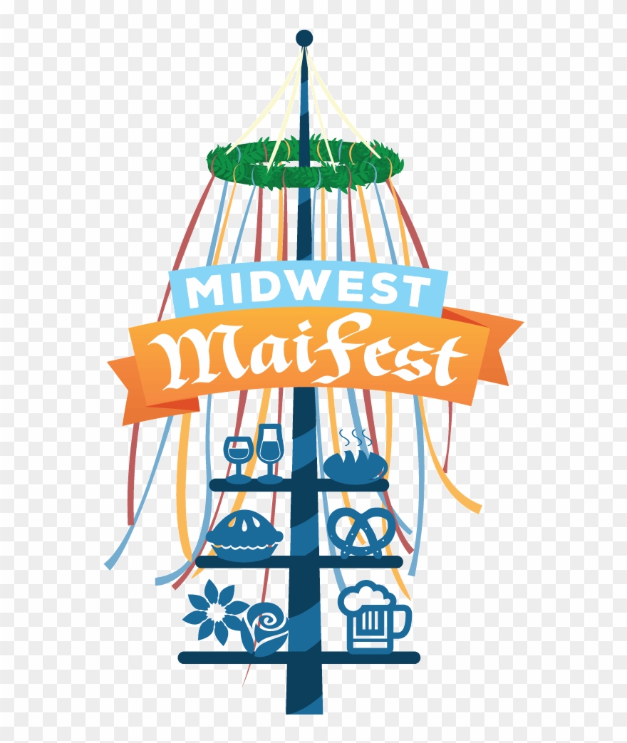 Midamericamaifest Logo Final - Mai Fest Logo Clipart