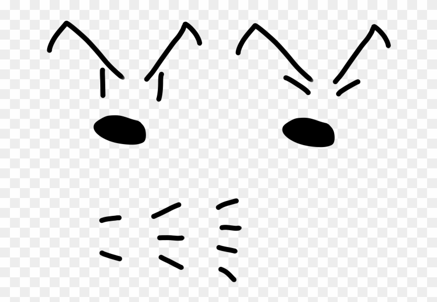 Shouting Faces Clipart