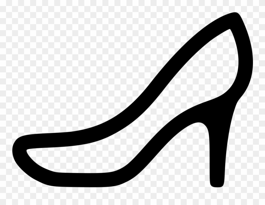 Women Shoe Comments - Woman Shoe Icon Png Clipart